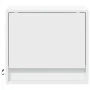 Wall-mounted bedside tables with LED lights 2 units white by , Nightstands - Ref: Foro24-852076, Price: 50,93 €, Discount: %