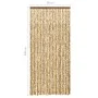 Beige and brown chenille mosquito net curtain 90x220 cm by vidaXL, Mosquito nets for windows - Ref: Foro24-325449, Price: 65,...