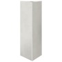 Dreieckiger Pflanzkübel aus Edelstahl, 30x26x75 cm. von , Töpfe und Pflanzgefäße - Ref: Foro24-851151, Preis: 72,13 €, Rabatt: %