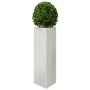 Stainless steel triangular planter 30x26x75 cm by , Pots and planters - Ref: Foro24-851151, Price: 81,09 €, Discount: %