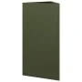 Triangular planters 2 units olive green steel 40x34.5x70 cm by , Pots and planters - Ref: Foro24-851164, Price: 100,10 €, Dis...