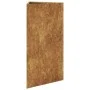 Triangular planter made of rusted steel, 40x34.5x70 cm by , Pots and planters - Ref: Foro24-851170, Price: 94,55 €, Discount: %