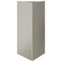 Triangular planter made of rusted steel, 40x34.5x70 cm by , Pots and planters - Ref: Foro24-851170, Price: 94,55 €, Discount: %
