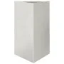 Triangular stainless steel planter 50x43x75 cm by , Pots and planters - Ref: Foro24-851179, Price: 98,13 €, Discount: %