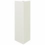 Dreieckiger Blumenkasten aus weißem Stahl, 30x26x75 cm. von , Töpfe und Pflanzgefäße - Ref: Foro24-851145, Preis: 56,93 €, Ra...