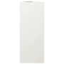 Triangular white steel planter 30x26x75 cm by , Pots and planters - Ref: Foro24-851145, Price: 56,93 €, Discount: %