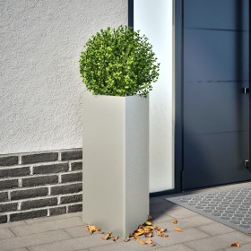 Triangular planters 2 units black steel 40x34.5x70 cm by , Pots and planters - Ref: Foro24-851166, Price: 155,87 €, Discount: %