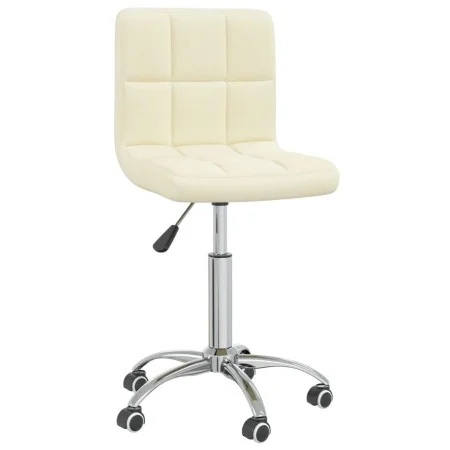 Cream-colored swivel dining chair in fabric by , dining chairs - Ref: Foro24-3087533, Price: 84,78 €, Discount: %