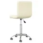 Cream-colored swivel dining chair in fabric by , dining chairs - Ref: Foro24-3087533, Price: 84,78 €, Discount: %
