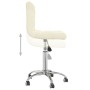 Drehbarer Esszimmerstuhl aus cremefarbenem Stoff von , Essstühle - Ref: Foro24-3087533, Preis: 85,50 €, Rabatt: %