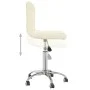 Drehbarer Esszimmerstuhl aus cremefarbenem Stoff von , Essstühle - Ref: Foro24-3087533, Preis: 84,78 €, Rabatt: %