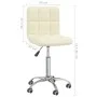 Cream-colored swivel dining chair in fabric by , dining chairs - Ref: Foro24-3087533, Price: 84,78 €, Discount: %