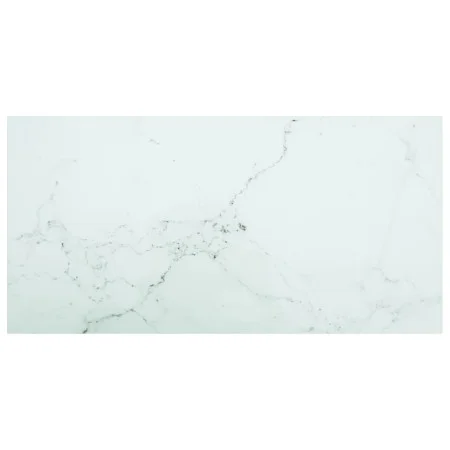 Tischplatte aus weißem Marmor mit gehärtetem Glas, 100x50 cm, 6 mm. von , Tischplatten - Ref: Foro24-322258, Preis: 48,17 €, ...