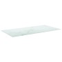 Tischplatte aus weißem Marmor mit gehärtetem Glas, 100x50 cm, 6 mm. von , Tischplatten - Ref: Foro24-322258, Preis: 47,78 €, ...