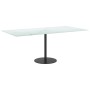 Tischplatte aus weißem Marmor mit gehärtetem Glas, 100x50 cm, 6 mm. von , Tischplatten - Ref: Foro24-322258, Preis: 47,78 €, ...