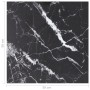 Black tempered glass marble design tabletop 50x50 cm 6 mm by , Table tops - Ref: Foro24-322270, Price: 22,49 €, Discount: %