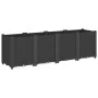 Planter PP black 160x40x53 cm by , Pots and planters - Ref: Foro24-367858, Price: 130,46 €, Discount: %