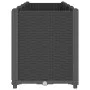Planter PP black 160x40x53 cm by , Pots and planters - Ref: Foro24-367858, Price: 130,46 €, Discount: %