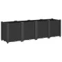 Planter PP black 160x40x53 cm by , Pots and planters - Ref: Foro24-367858, Price: 130,46 €, Discount: %