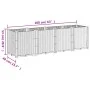 Planter PP black 160x40x53 cm by , Pots and planters - Ref: Foro24-367858, Price: 130,46 €, Discount: %