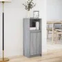 Sideboard mit LED-Beleuchtung aus grauem Sonoma-Ingenieurholz 38x34x100 cm von , Sideboards - Ref: Foro24-852171, Preis: 55,8...