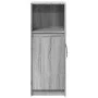Sideboard mit LED-Beleuchtung aus grauem Sonoma-Ingenieurholz 38x34x100 cm von , Sideboards - Ref: Foro24-852171, Preis: 55,8...