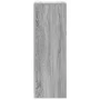LED sideboard in Sonoma grey engineered wood 38x34x100 cm by , Sideboards - Ref: Foro24-852171, Price: 55,85 €, Discount: %