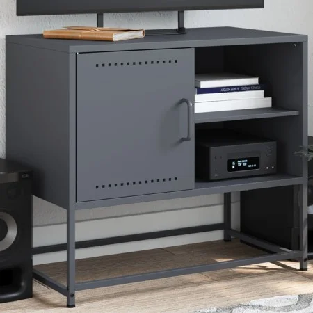 TV-Möbel aus rosa Stahl, 100,5x39x60,5 cm. von , TV-Möbel - Ref: Foro24-846543, Preis: 81,08 €, Rabatt: %