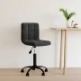 Schwarzer Samtbürostuhl mit Drehfunktion von , Bürostühle - Ref: Foro24-334353, Preis: 100,43 €, Rabatt: %