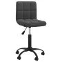 Schwarzer Samtbürostuhl mit Drehfunktion von , Bürostühle - Ref: Foro24-334353, Preis: 100,43 €, Rabatt: %