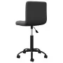 Schwarzer Samtbürostuhl mit Drehfunktion von , Bürostühle - Ref: Foro24-334353, Preis: 100,43 €, Rabatt: %
