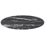 Tabletop with black tempered glass marble design Ø30x0.8 cm by , Table tops - Ref: Foro24-322261, Price: 14,96 €, Discount: %