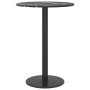 Schwarzer Tisch mit Marmor-Design und gehärtetem Glas Ø30x0,8 cm. von , Tischplatten - Ref: Foro24-322261, Preis: 15,19 €, Ra...