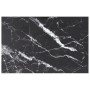 Schwarzer Marmor-Glastisch mit gehärtetem Glas, 100x62 cm, 8 mm. von , Tischplatten - Ref: Foro24-322275, Preis: 46,51 €, Rab...