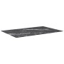 Schwarzer Marmor-Glastisch mit gehärtetem Glas, 100x62 cm, 8 mm. von , Tischplatten - Ref: Foro24-322275, Preis: 46,51 €, Rab...