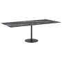 Schwarzer Marmor-Glastisch mit gehärtetem Glas, 100x62 cm, 8 mm. von , Tischplatten - Ref: Foro24-322275, Preis: 46,51 €, Rab...