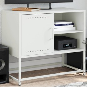 Fernsehmöbel aus olivgrünem Stahl, 100,5x39x60,5 cm. von , TV-Möbel - Ref: Foro24-846546, Preis: 81,86 €, Rabatt: %