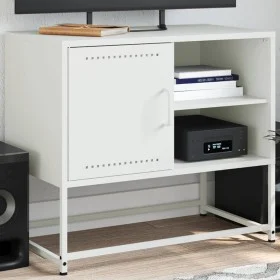 Mueble para TV de acero verde oliva 100,5x39x60,5 cm by , TV Furniture - Ref: Foro24-846546, Price: 81,08 €, Discount: %