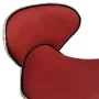 Friseurstuhl aus dunkelrotem Kunstleder von , Friseurstühle - Ref: Foro24-323679, Preis: 67,06 €, Rabatt: %