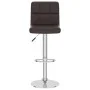 Brown synthetic leather kitchen stool by , Kitchen stools - Ref: Foro24-334222, Price: 89,50 €, Discount: %