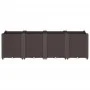 Brown PP planter 160x40x53 cm by , Pots and planters - Ref: Foro24-367860, Price: 131,25 €, Discount: %