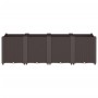 Pflanzgefäß PP braun 160x40x53 cm von , Töpfe und Pflanzgefäße - Ref: Foro24-367860, Preis: 127,26 €, Rabatt: %