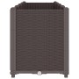 Pflanzgefäß PP braun 160x40x53 cm von , Töpfe und Pflanzgefäße - Ref: Foro24-367860, Preis: 127,26 €, Rabatt: %