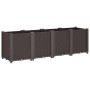 Pflanzgefäß PP braun 160x40x53 cm von , Töpfe und Pflanzgefäße - Ref: Foro24-367860, Preis: 127,26 €, Rabatt: %