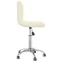 Cream-colored fabric swivel office chair by , Office chairs - Ref: Foro24-334315, Price: 84,78 €, Discount: %