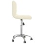 Drehbarer Bürostuhl aus cremefarbenem Stoff von , Bürostühle - Ref: Foro24-334315, Preis: 85,50 €, Rabatt: %
