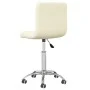 Cream-colored fabric swivel office chair by , Office chairs - Ref: Foro24-334315, Price: 84,78 €, Discount: %