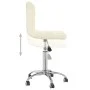 Cream-colored fabric swivel office chair by , Office chairs - Ref: Foro24-334315, Price: 84,78 €, Discount: %
