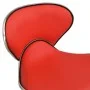 Roter Kunstleder-Salonhocker von , Friseurstühle - Ref: Foro24-323675, Preis: 66,80 €, Rabatt: %