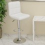 Weiße Küchenhocker aus Kunstleder. von , Küchenhocker - Ref: Foro24-334219, Preis: 97,70 €, Rabatt: %